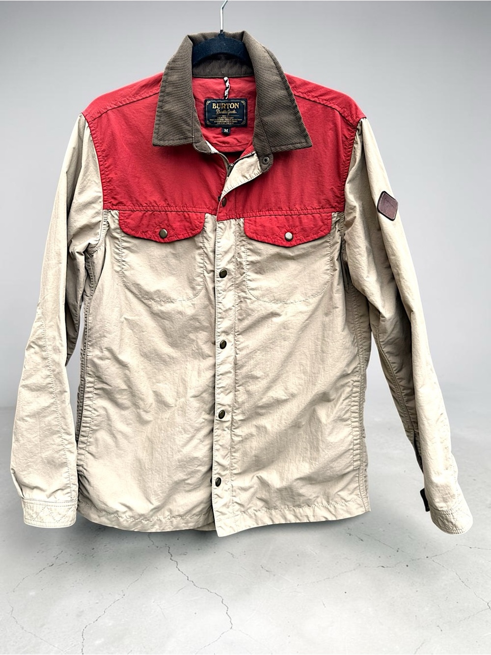 Burton Durable Goods Stead Jacket - Tan & Red Workwear - Men’s M
